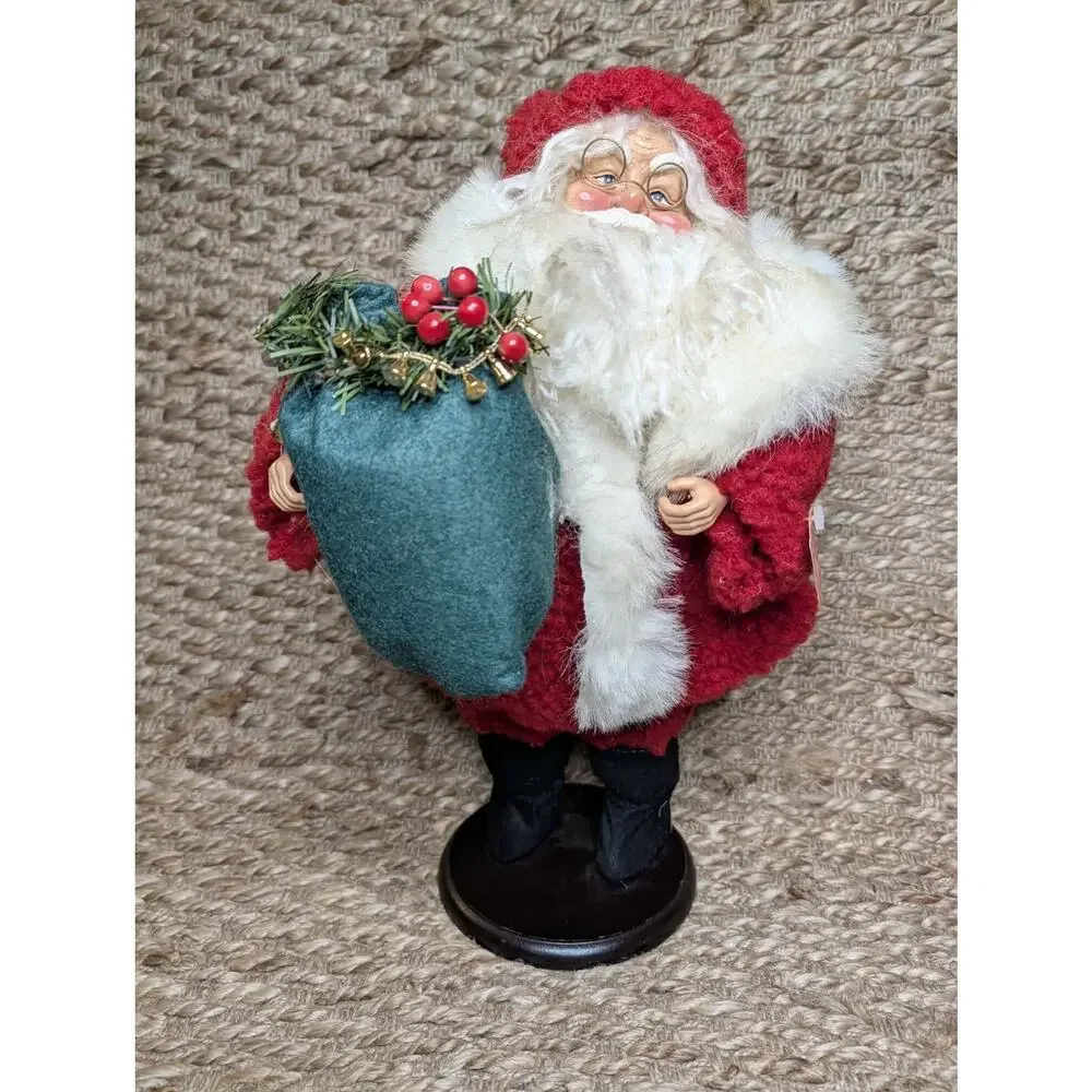 Vintage Old World Style Santa Claus Kris Kringle 16” Christmas Holiday Decor